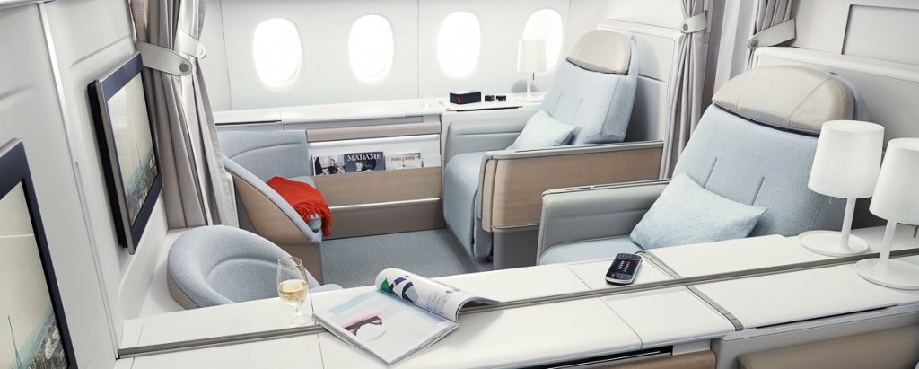 Air France Première Classe First Class ©Air France RW Luxury Hotels & Resorts