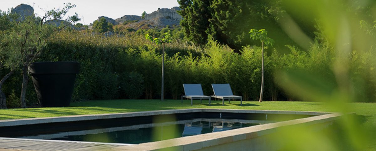 Pool Hotel B Design nice luxury hotel Baux de Provence hotel luxe b design spa Baux-de-Provence France